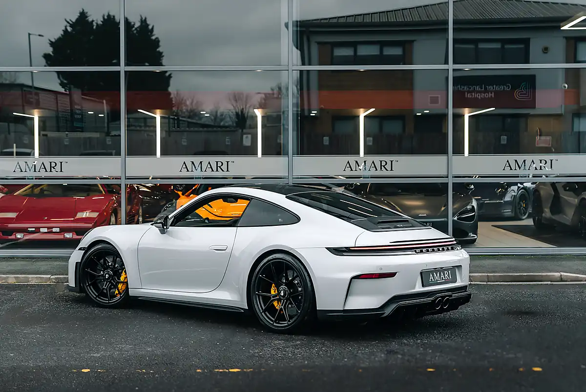 Used 2025 Porsche 911 GT3 Touring Ice Grey Metallic - Interior and Exterior details 3