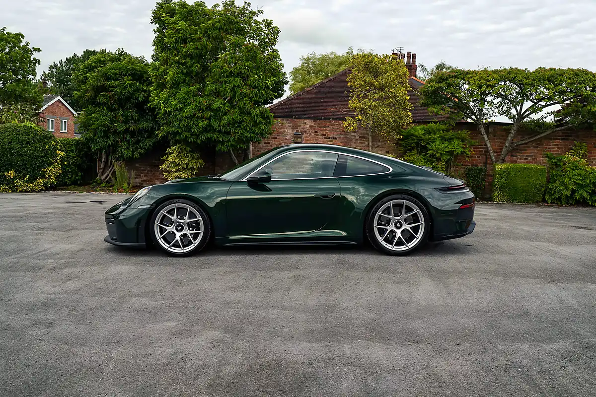 Used 2025 Porsche 911 Touring Oak Green Neo - Interior and Exterior details 2