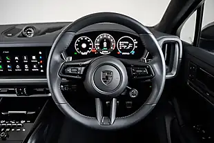 Used 2025 Porsche Cayenne Turbo Quarzite Grey - Interior and Exterior details 12
