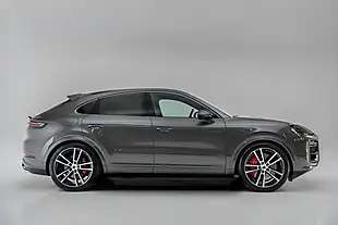 Used 2025 Porsche Cayenne Turbo Quarzite Grey - Interior and Exterior details 6
