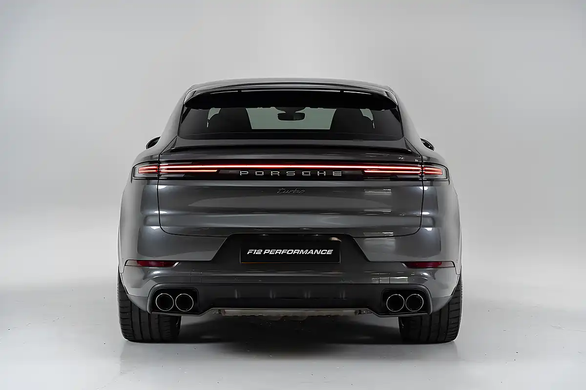 Used 2025 Porsche Cayenne Turbo Quarzite Grey - Interior and Exterior details 8