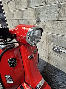 Used 2025 Royal Alloy GT125 Red - Interior and Exterior details 19
