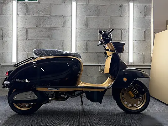 2025 Royal Alloy JPS 350 Black & Gold
