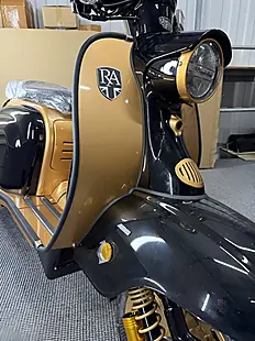 Used 2025 Royal Alloy Jps 350 Black & Gold Special Edition Black - Interior and Exterior details 11