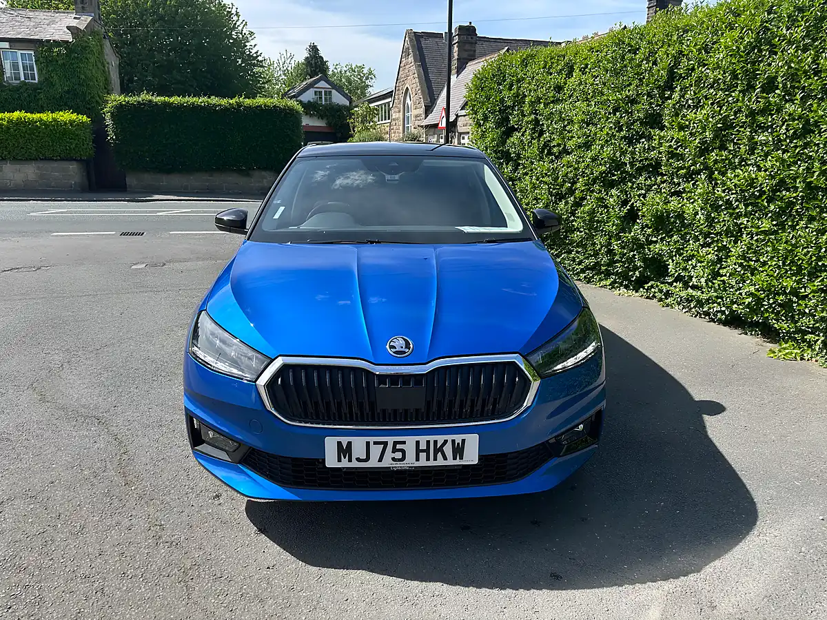 Used 2025 Skoda Fabia Design Edition Blue - Interior and Exterior details 2