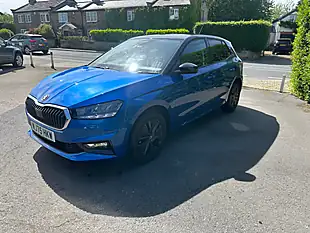 Used 2025 Skoda Fabia Design Edition Blue - Interior and Exterior details 3