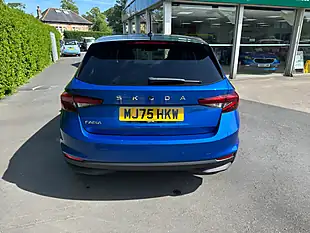 Used 2025 Skoda Fabia Design Edition Blue - Interior and Exterior details 6