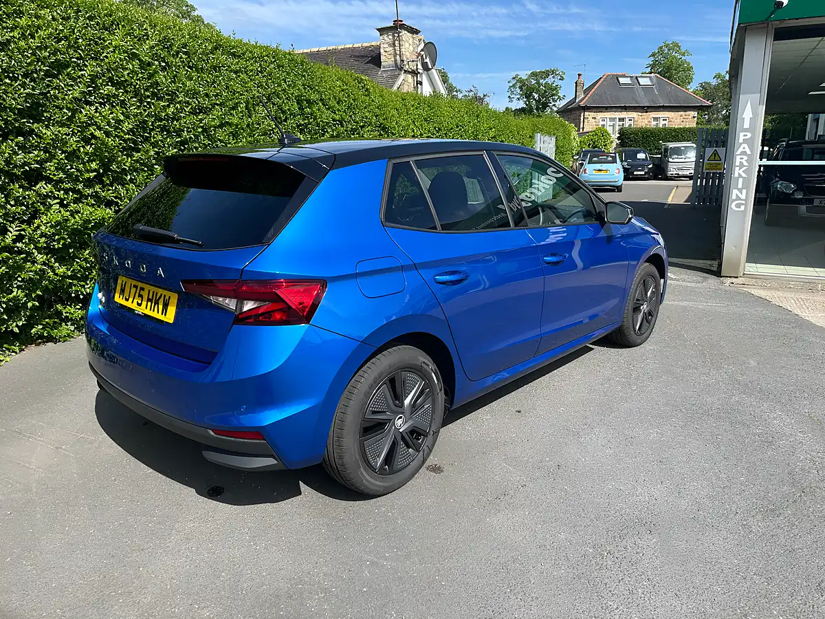 Used 2025 Skoda Fabia Design Edition Blue - Interior and Exterior details 7
