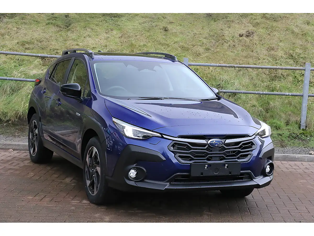 Used 2025 Subaru Crosstrek Touring Sapphire Blue - Front View