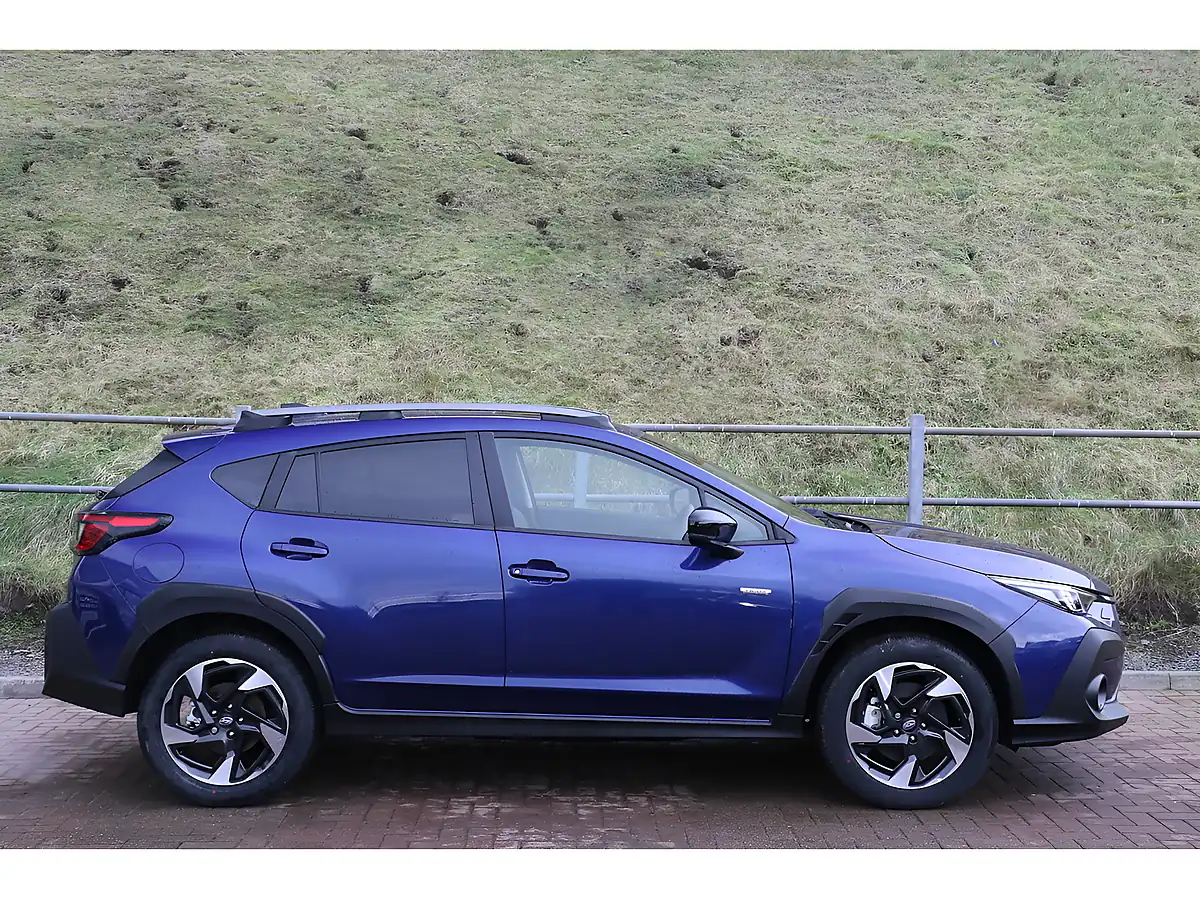 Used 2025 Subaru Crosstrek Touring Sapphire Blue - Interior and Exterior details 2