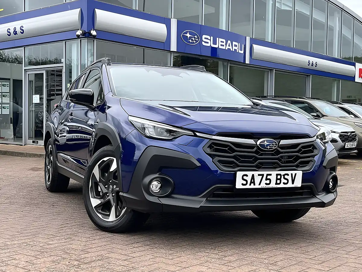 Used 2025 Subaru Crosstrek Touring Sapphire Blue - Front View