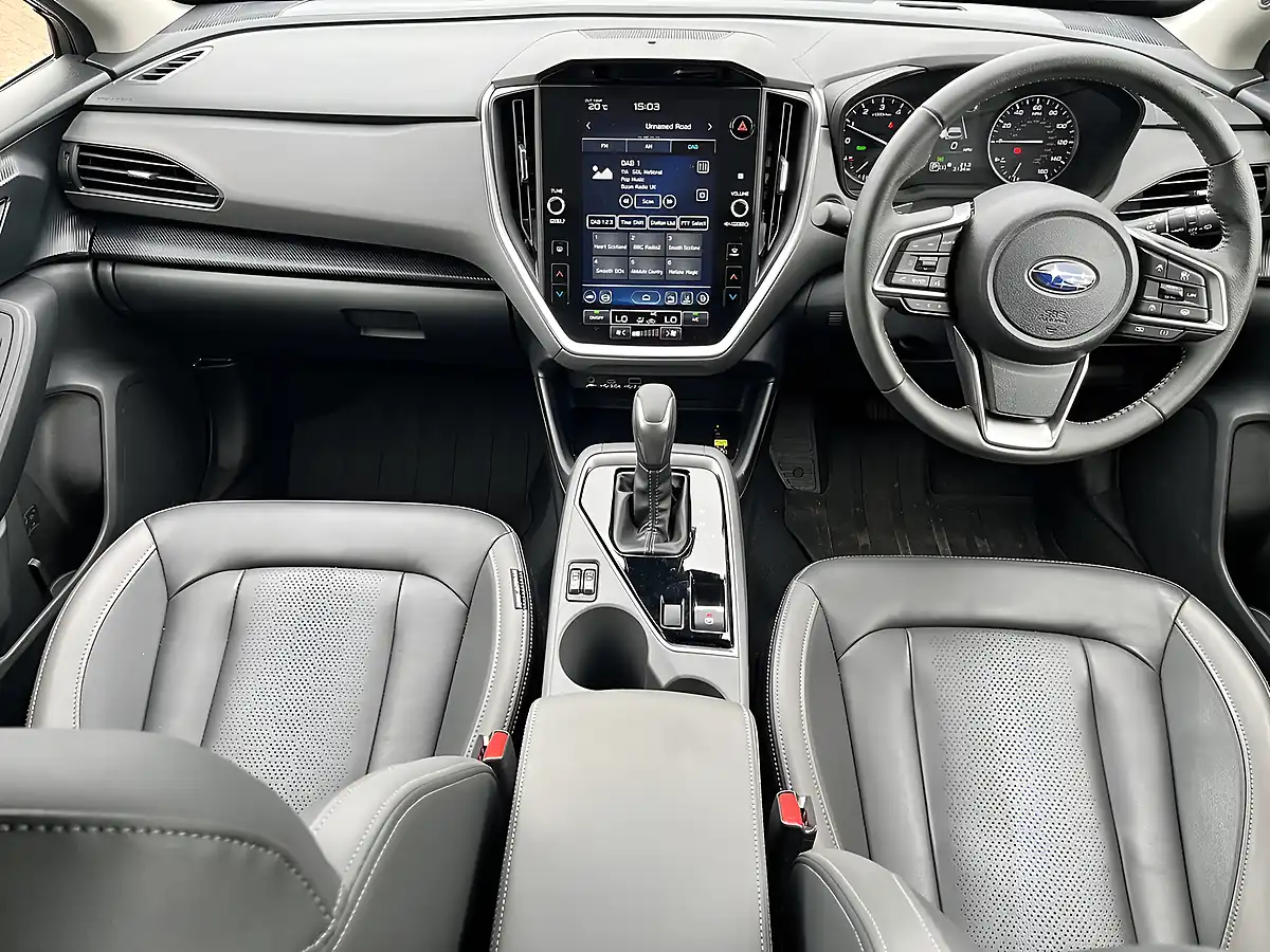 Used 2025 Subaru Crosstrek Touring Sapphire Blue - Interior and Exterior details 14