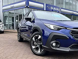Used 2025 Subaru Crosstrek Touring Sapphire Blue - Interior and Exterior details 2