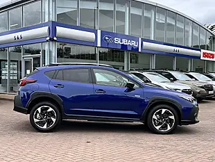 Used 2025 Subaru Crosstrek Touring Sapphire Blue - Interior and Exterior details 3