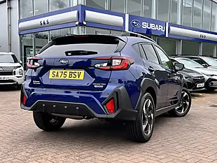 Used 2025 Subaru Crosstrek Touring Sapphire Blue - Interior and Exterior details 5