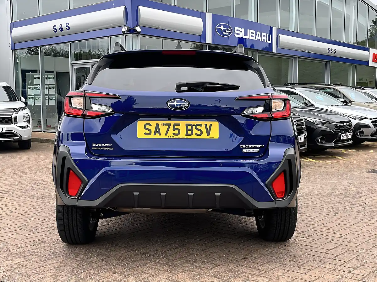 Used 2025 Subaru Crosstrek Touring Sapphire Blue - Interior and Exterior details 6