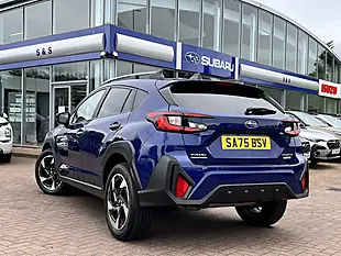 Used 2025 Subaru Crosstrek Touring Sapphire Blue - Interior and Exterior details 7