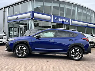 Used 2025 Subaru Crosstrek Touring Sapphire Blue - Interior and Exterior details 8