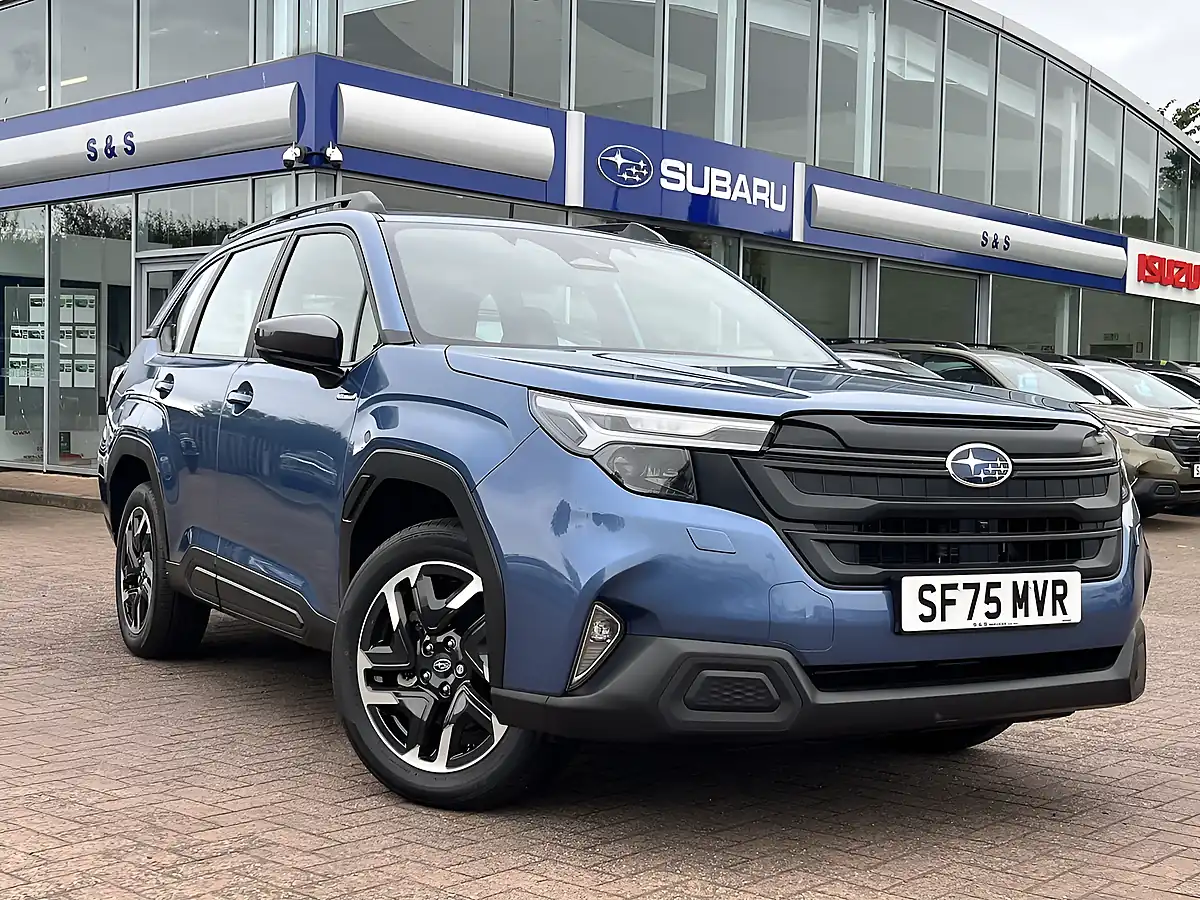 Used 2025 Subaru Forester Limited Blue - Front View