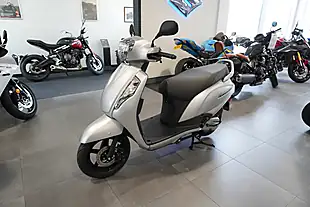 Used 2025 Suzuki Address 125 Platinum Silver Platinum Silver - Interior and Exterior details 6