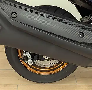 Used 2025 Suzuki Burgman 400 Blue - Interior and Exterior details 11