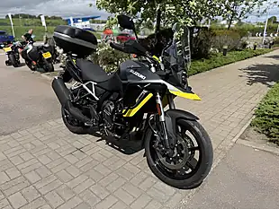 Used 2025 Suzuki Dl 800 RQM5 V-Strom 800RE Black - Interior and Exterior details 3