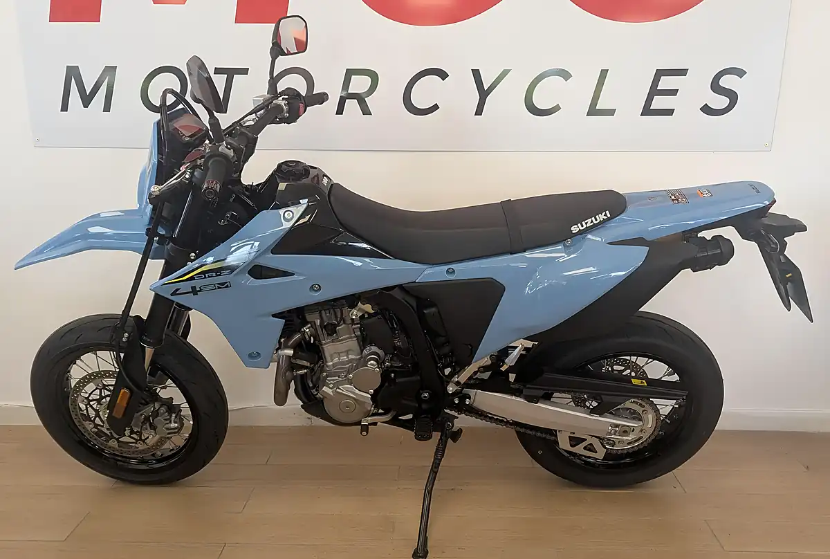 Used 2025 Suzuki DR-Z4SM 400 Constant Mesh Grey - Interior and Exterior details 3