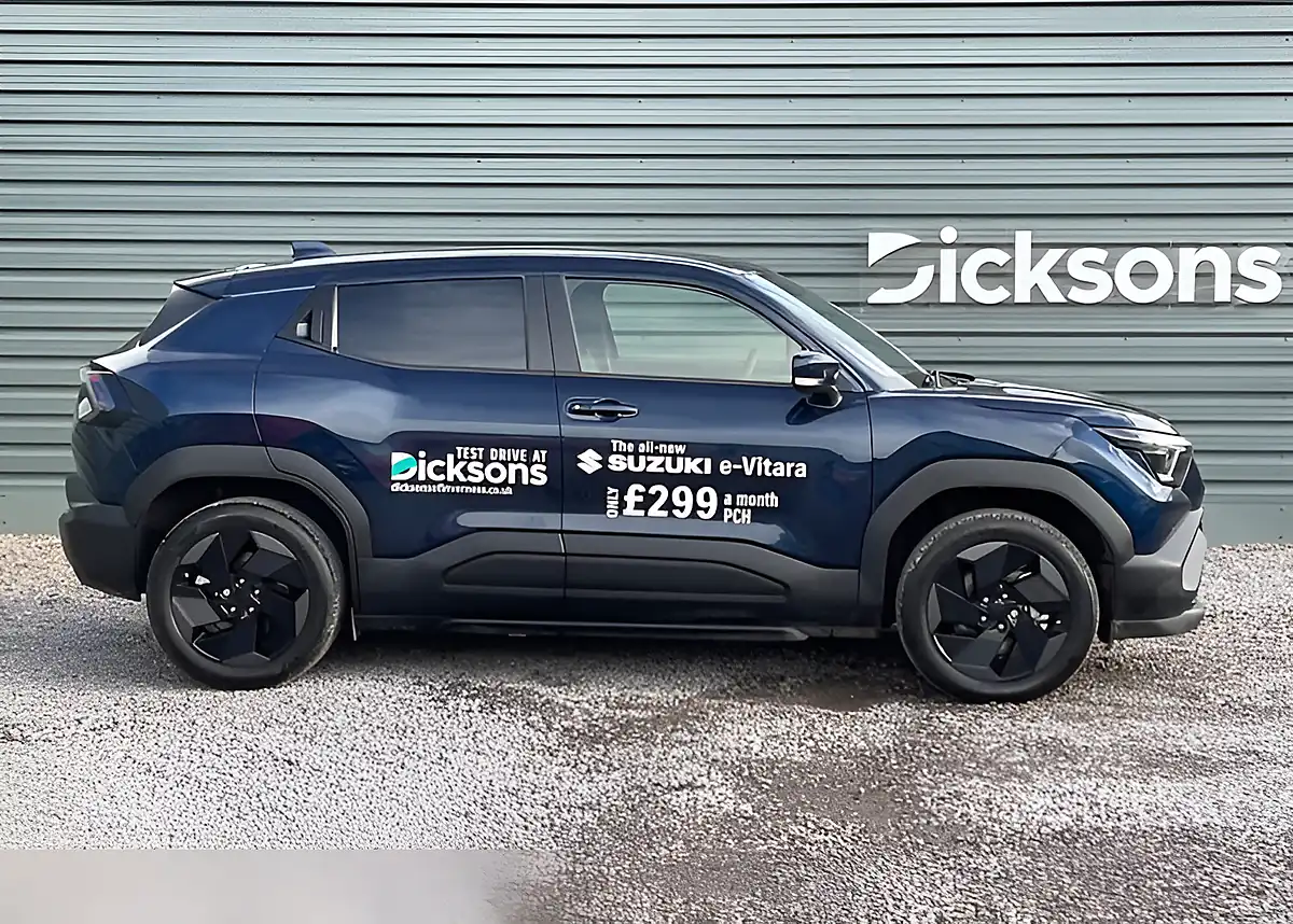 Used 2025 Suzuki E Vitara Motion Blue - Interior and Exterior details 8