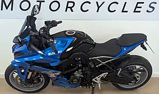 Used 2025 Suzuki GSX-8R 800 Blue - Interior and Exterior details 9