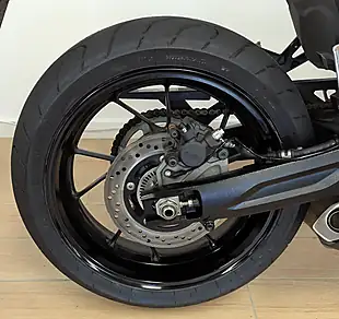 Used 2025 Suzuki GSX-8S Black - Interior and Exterior details 13