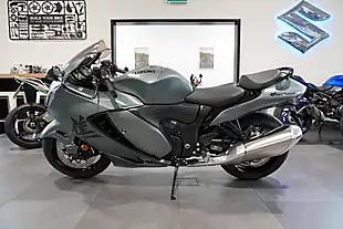 Used 2025 Suzuki GSX1300R Hayabusa Metallic Steel Green - Interior and Exterior details 2
