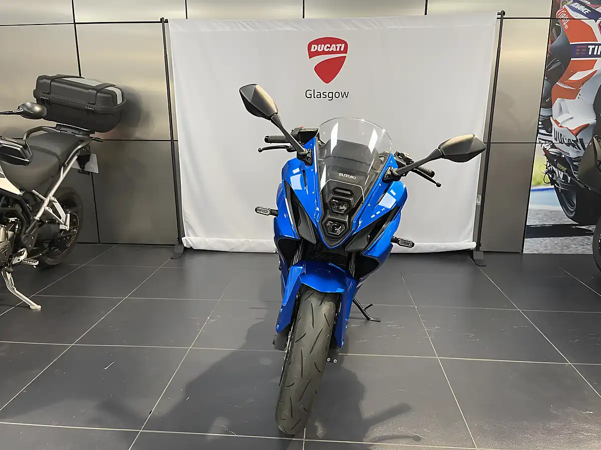 Used 2025 Suzuki GSX8-R Metallic Triton Blue - Interior and Exterior details 3