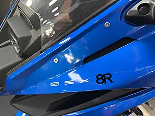Used 2025 Suzuki GSX8-R Metallic Triton Blue - Interior and Exterior details 6