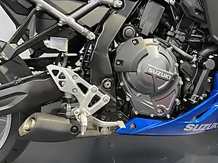Used 2025 Suzuki GSX8-R Metallic Triton Blue - Interior and Exterior details 8