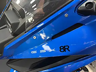Used 2025 Suzuki GSX8-R Metallic Triton Blue - Interior and Exterior details 6
