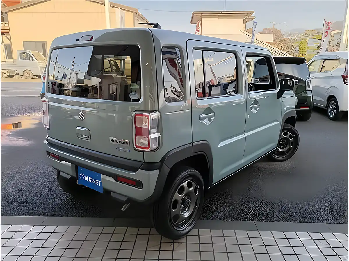 Used 2025 Suzuki Hustler SUV Blue - Interior and Exterior details 2
