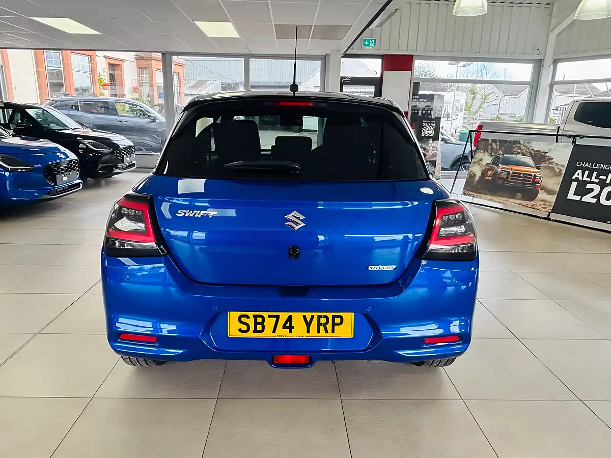 Used 2025 Suzuki Swift Motion Blue - Interior and Exterior details 4