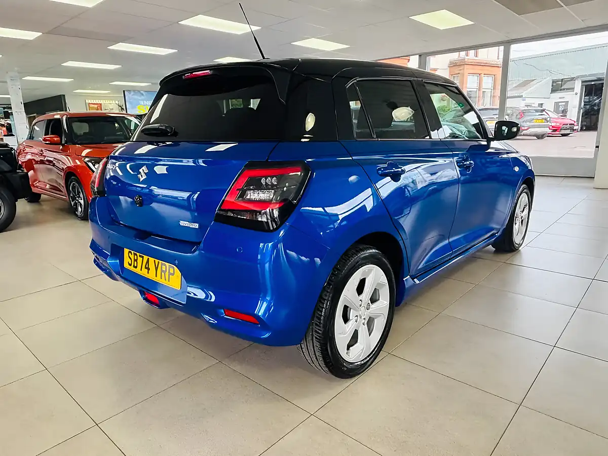 Used 2025 Suzuki Swift Motion Blue - Interior and Exterior details 9
