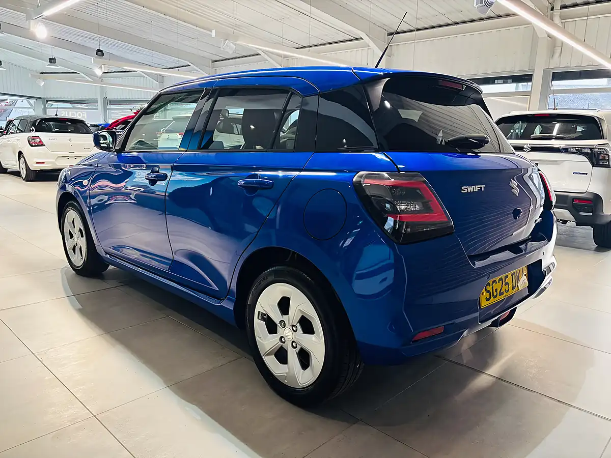 Used 2025 Suzuki Swift Motion Blue - Interior and Exterior details 6