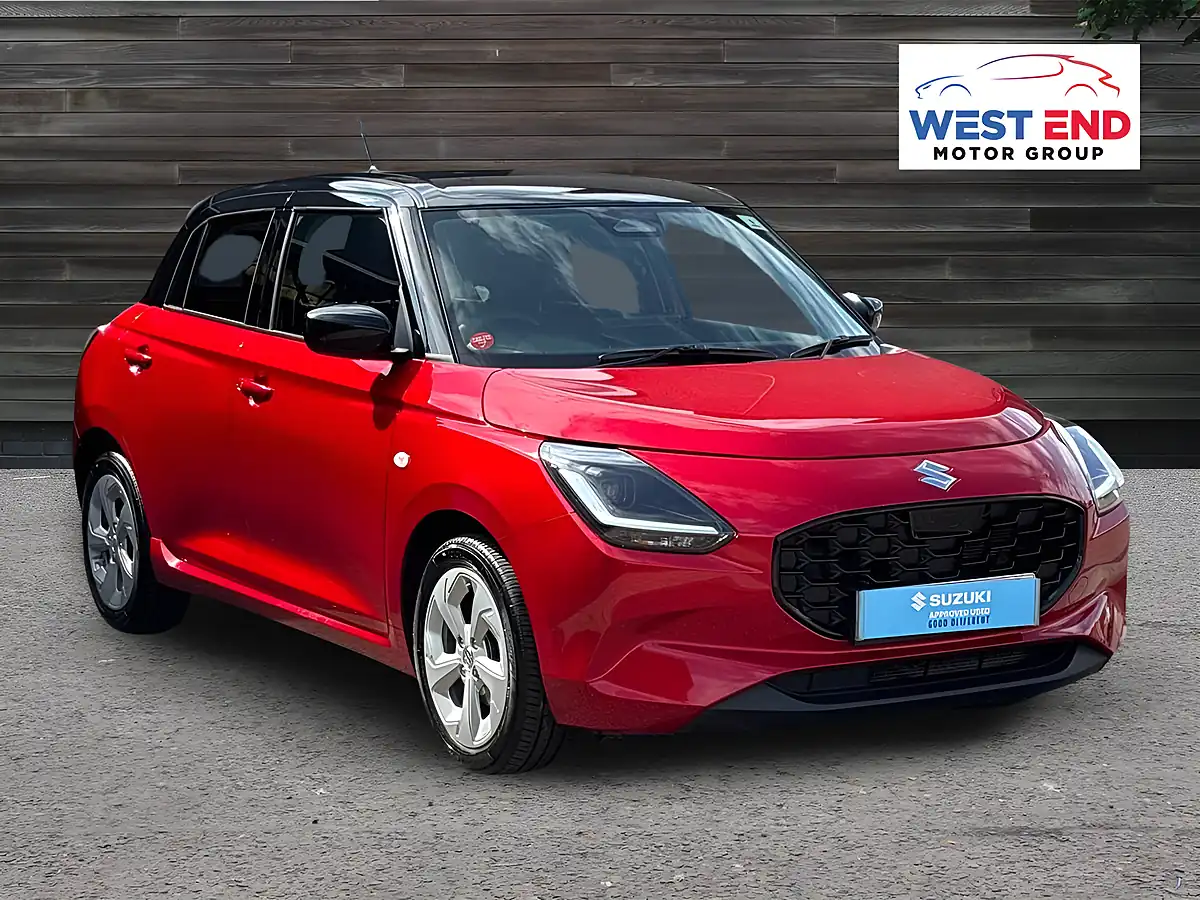 Used 2025 Suzuki Swift Motion Red - Front View