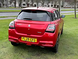 Used 2025 Suzuki Swift Ultra Red - Interior and Exterior details 7