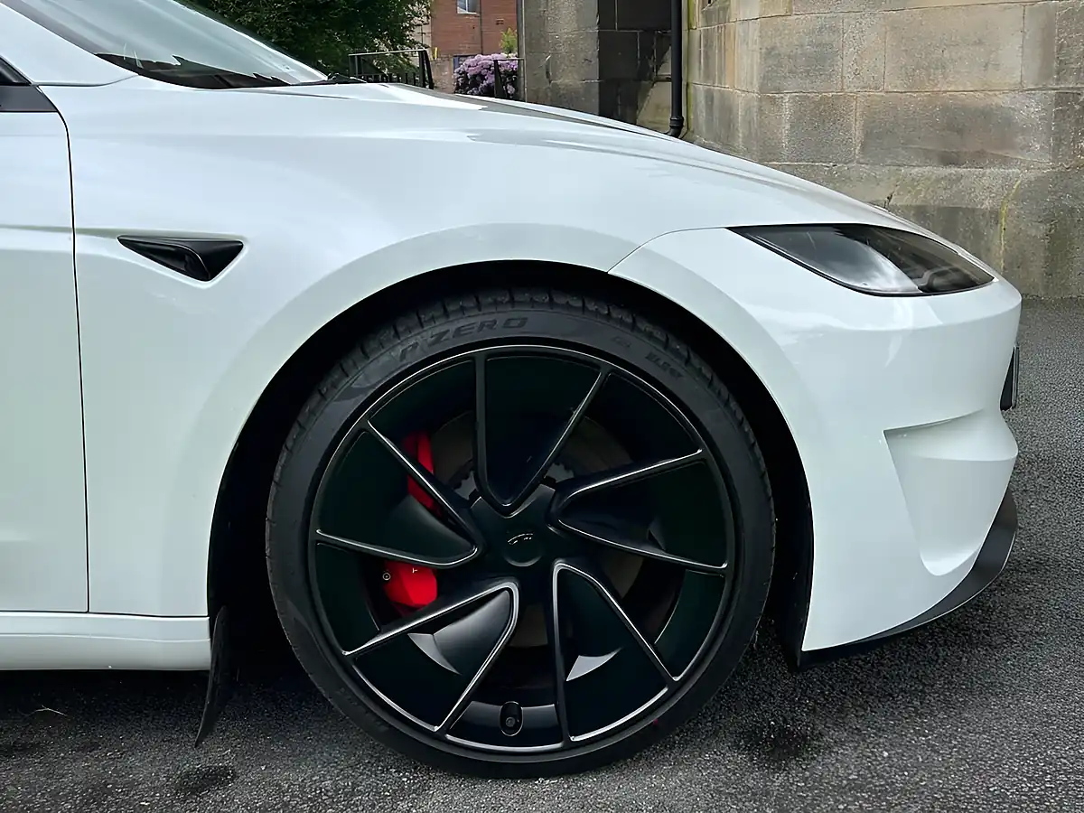 Used 2025 Tesla Model 3 Performance Pearl White - Interior and Exterior details 11