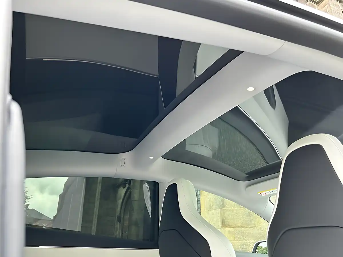 Used 2025 Tesla Model 3 Performance Pearl White - Interior and Exterior details 13