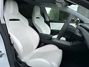 Used 2025 Tesla Model 3 Performance Pearl White - Interior and Exterior details 8