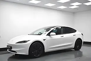 Used 2025 Tesla Model 3 White - Interior and Exterior details 2