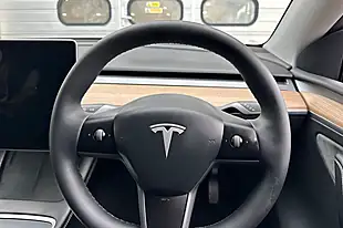 Used 2025 Tesla Model Y Long Range Red - Interior and Exterior details 10