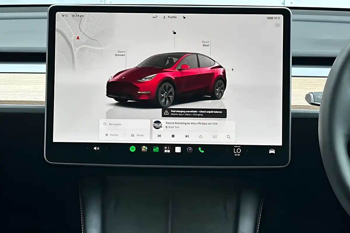 Used 2025 Tesla Model Y Long Range Red - Interior and Exterior details 12
