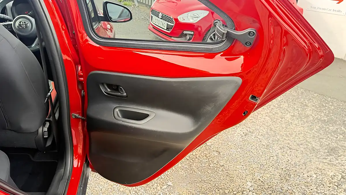 Used 2025 Toyota Aygo X Edge Red - Interior and Exterior details 12
