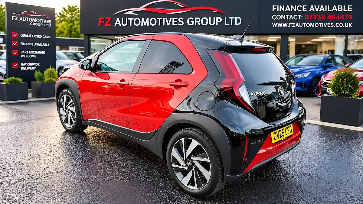 Used 2025 Toyota Aygo X Edge Red - Interior and Exterior details 18
