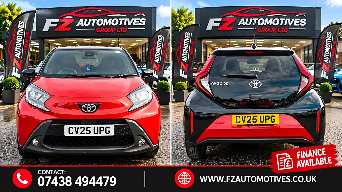 Used 2025 Toyota Aygo X Edge Red - Interior and Exterior details 19